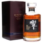Hibiki 21 Year Old Suntory Japanese Blended Whisky Bottle with Box
