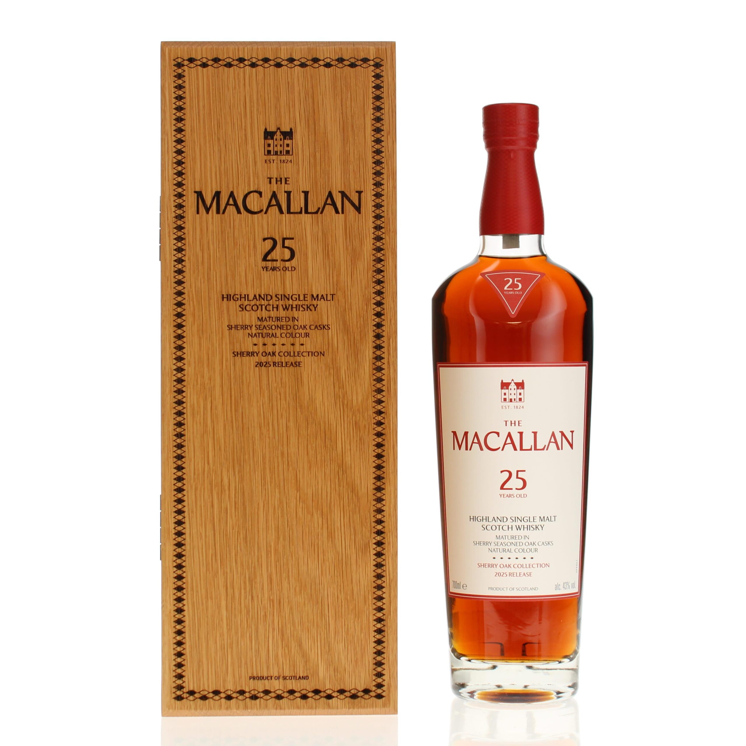 Macallan 25 Year Old Sherry Oak